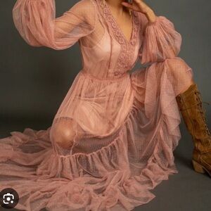 Joyfolie Echo maxi dress size medium